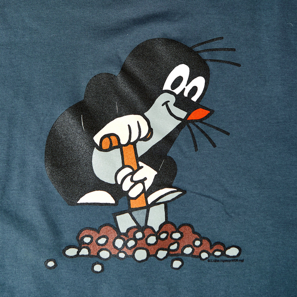Produktbild Blå T-shirt med Lilla Mullvaden