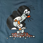 Produktbild Blå T-shirt med Lilla Mullvaden