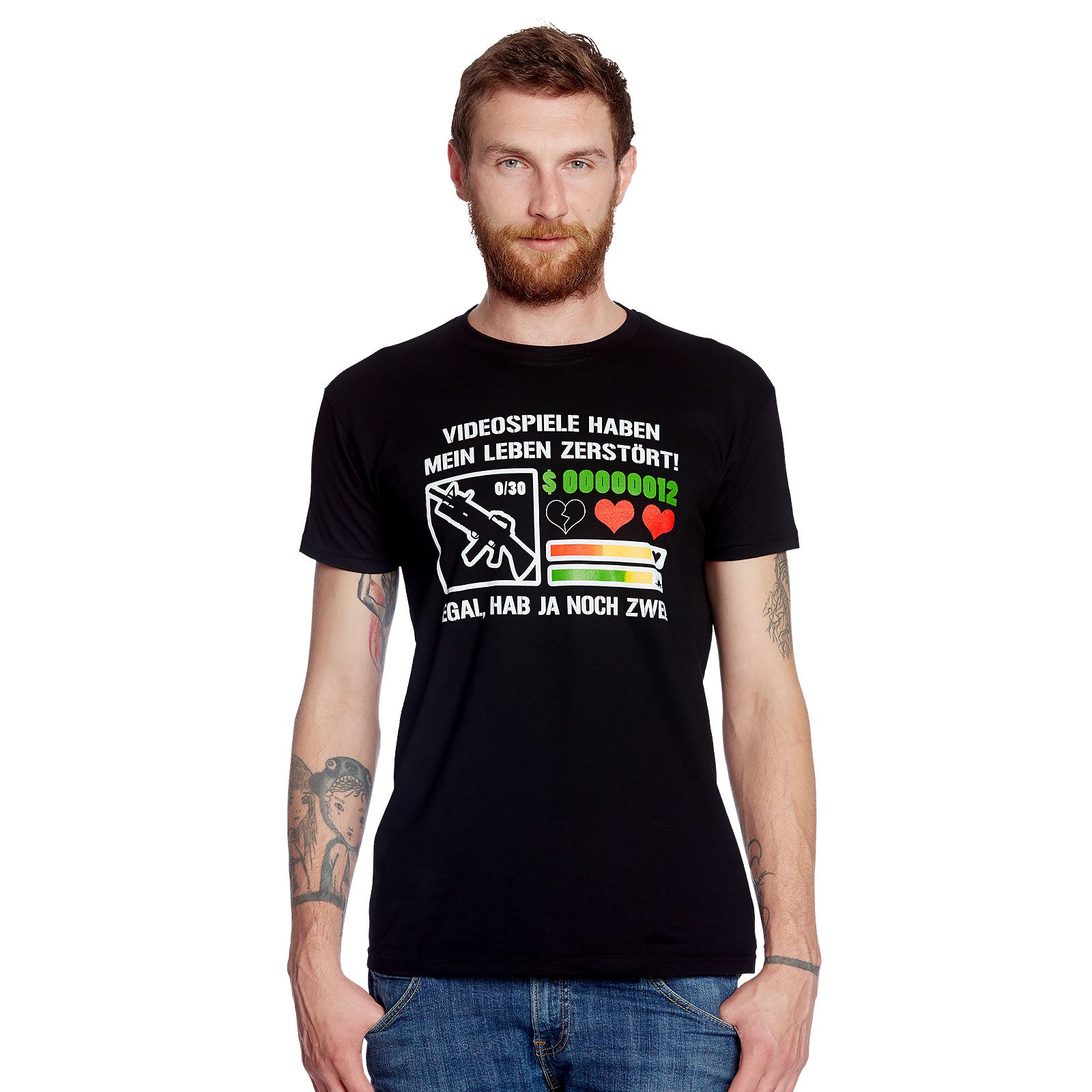 Produktbild TV-spel förstörde mitt liv T-shirt