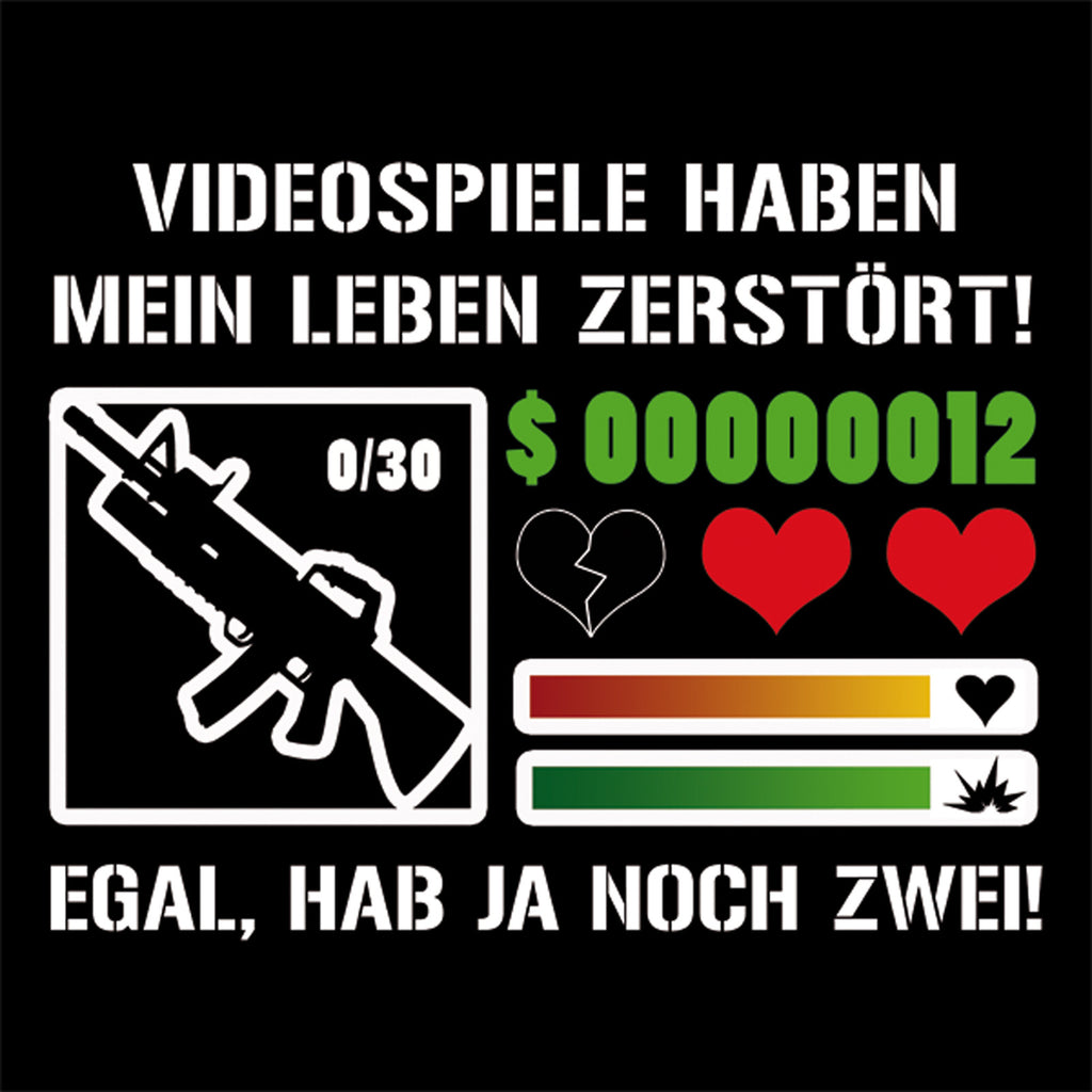 Produktbild TV-spel förstörde mitt liv T-shirt