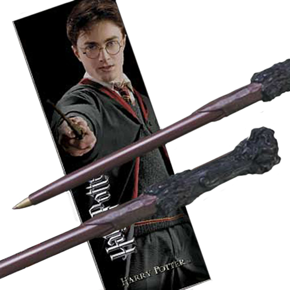 Produktbild Harry Potter Trollstavspenna och bokmärke
