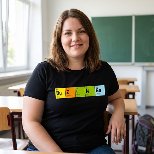 Produktbild The Big Bang Theory - Periodic Bazinga Fan T-Shirt
