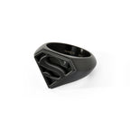Produktbild Superman Emblem Ring svart