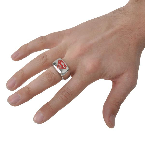 Produktbild Superman - Signalring röd