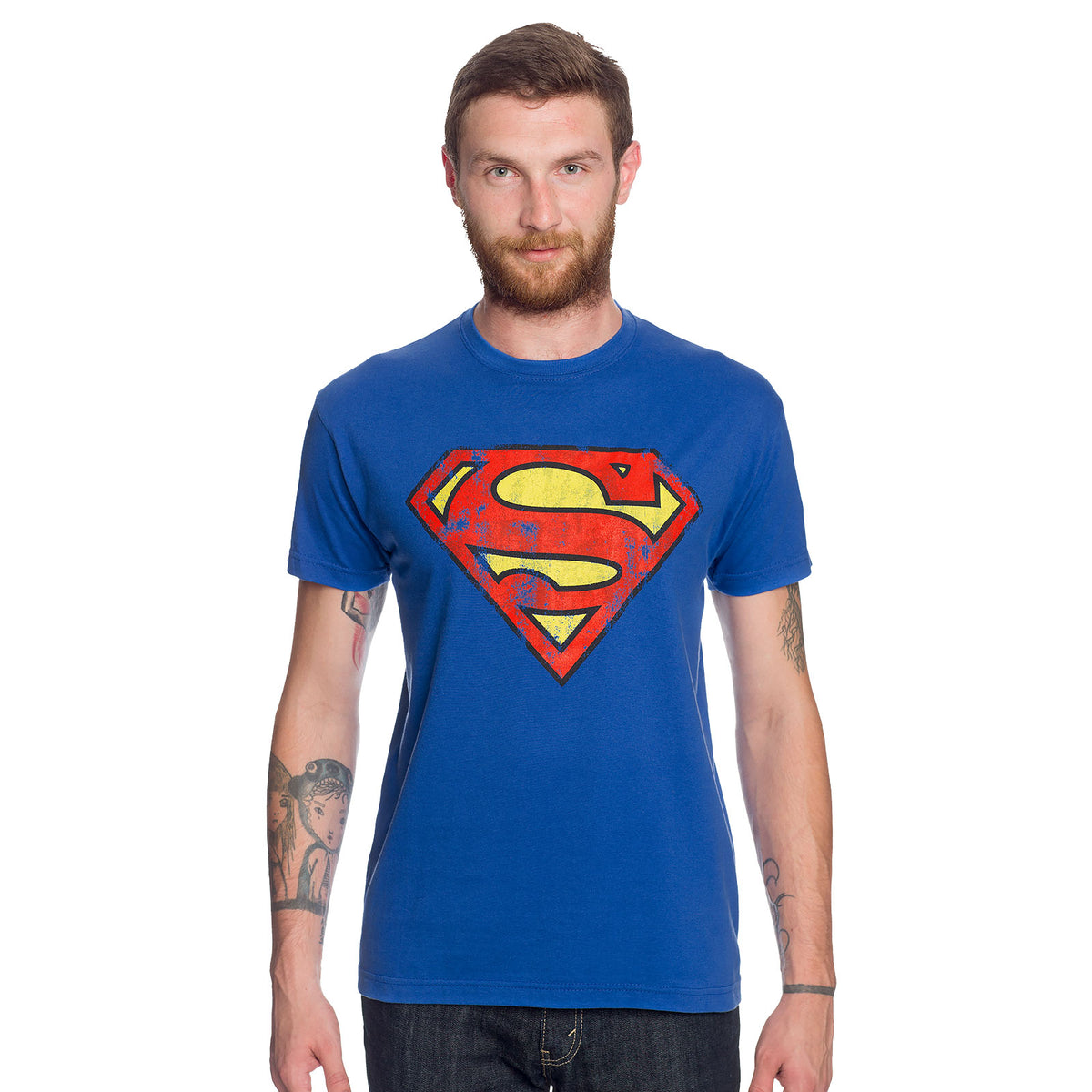Produktbild Superman - Retro Logotyp T-shirt