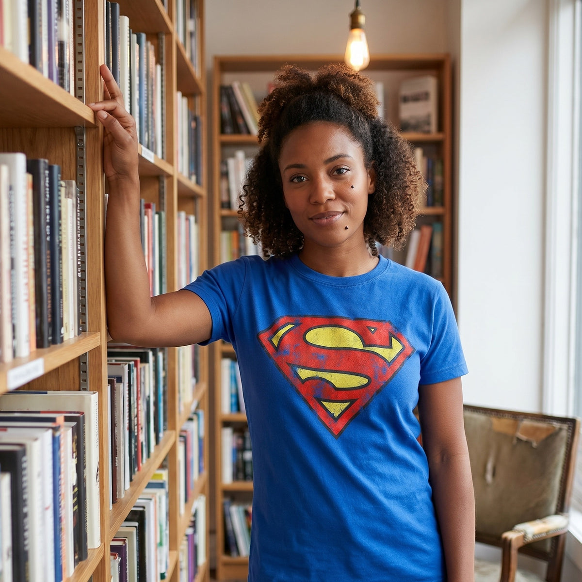 Produktbild Superman - Retro Logotyp T-shirt