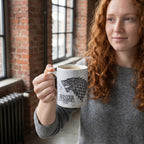 Produktbild Game of Thrones - House Stark Mugg