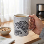 Produktbild Game of Thrones - House Stark Mugg