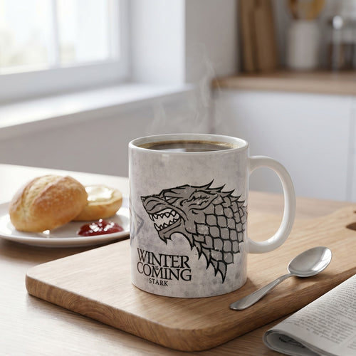 Produktbild Game of Thrones - House Stark Mugg
