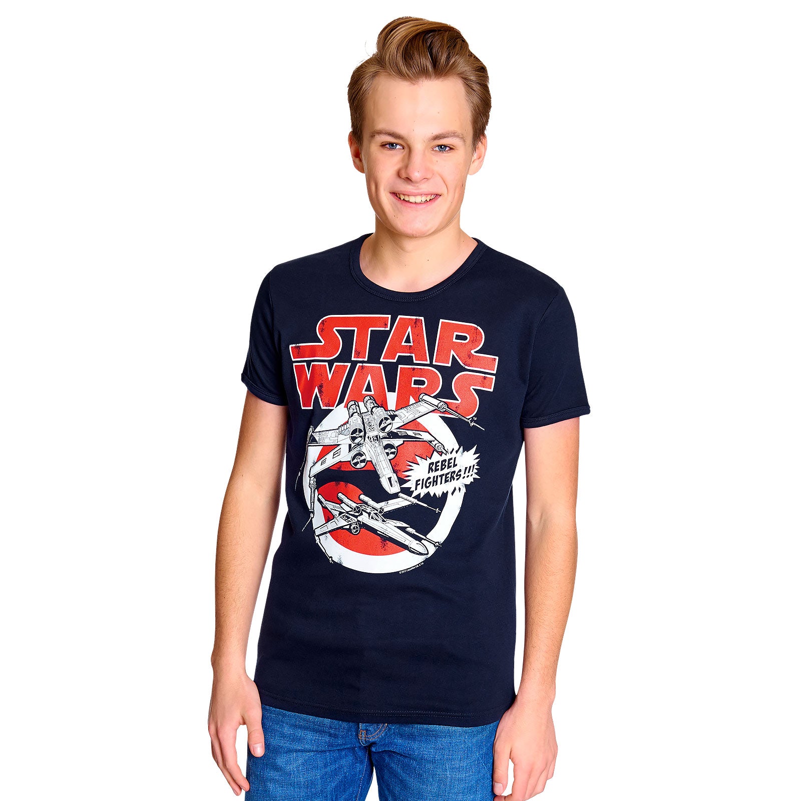 Produktbild Star Wars - X-Wings T-Shirt marinblå