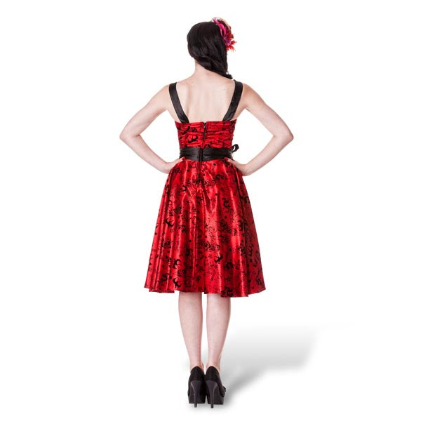 Produktbild Rockabilly-klänning Tattoo Flock