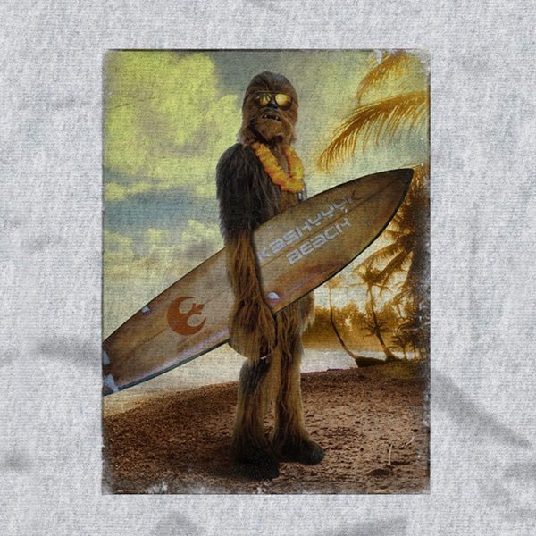 Produktbild Star Wars - Wookiee Surfer T-Shirt grå