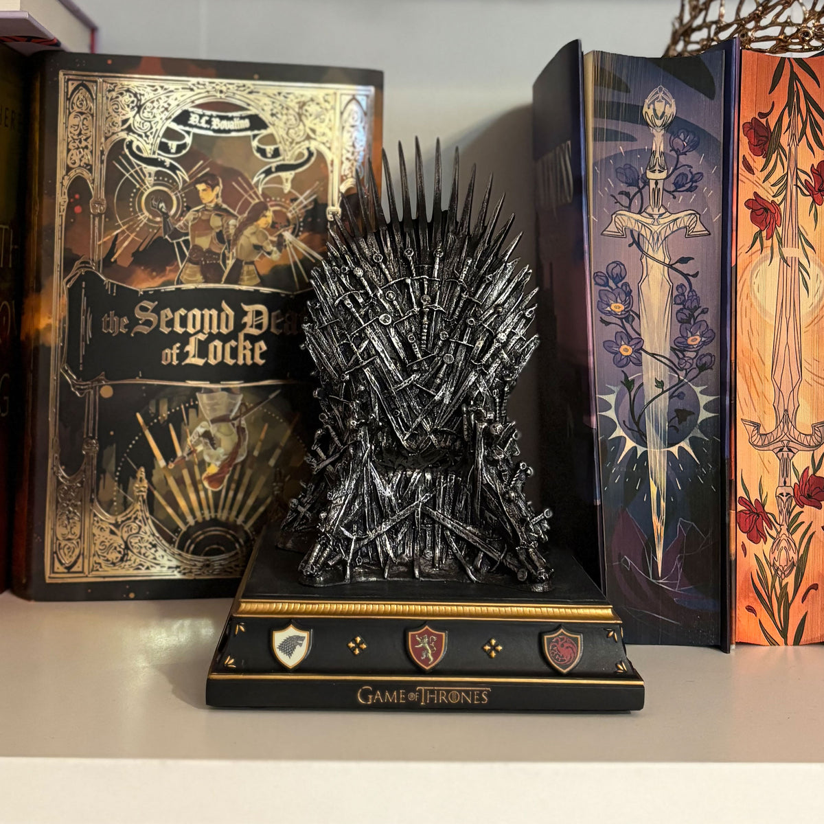 Produktbild Game of Thrones - Järntronen Bokstöd