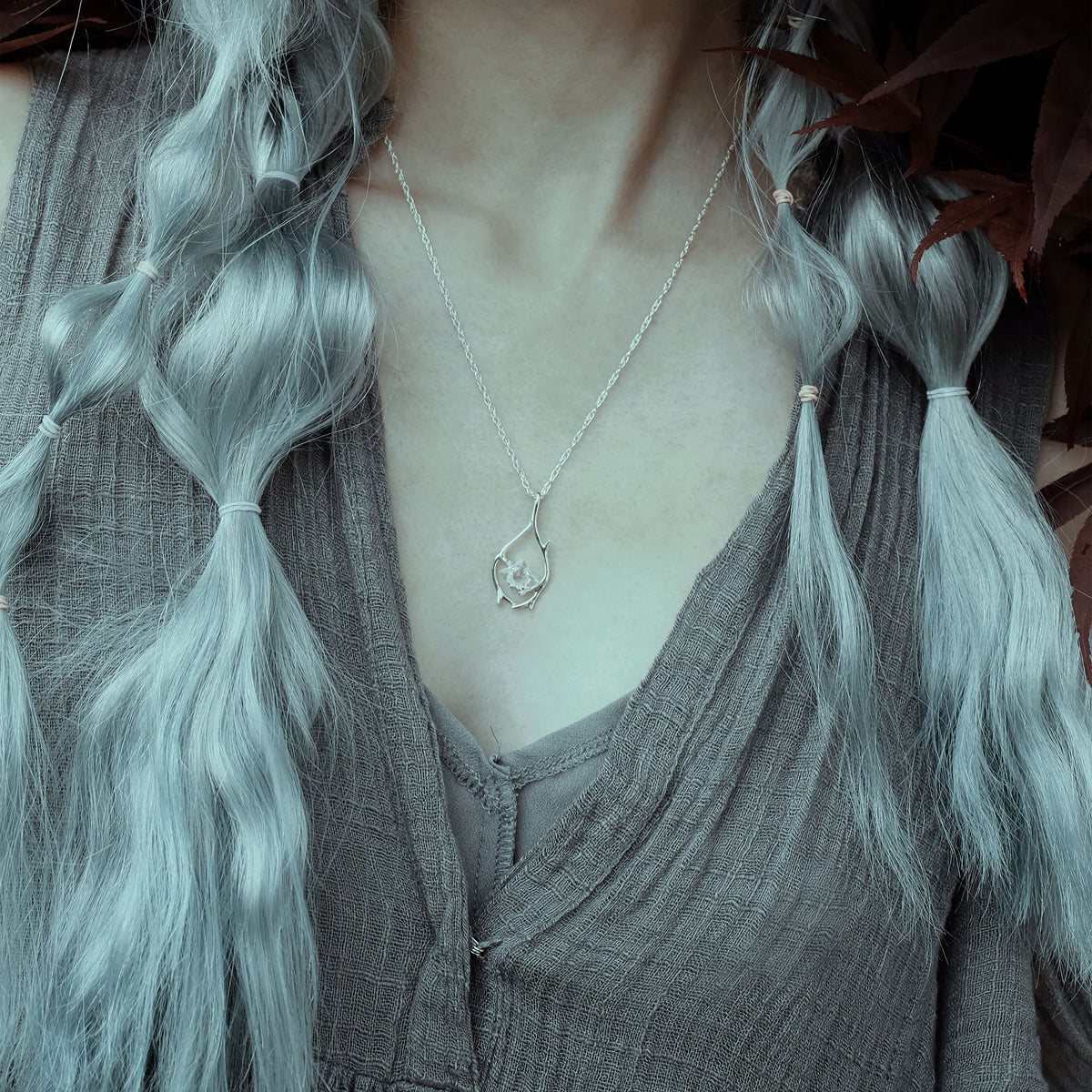 Produktbild Hobbiten - Tauriels silverhalsband