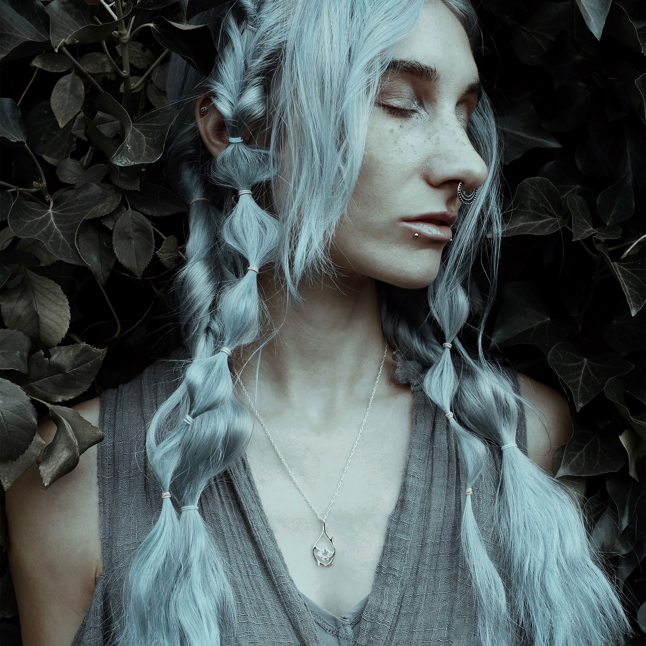 Produktbild Hobbiten - Tauriels silverhalsband