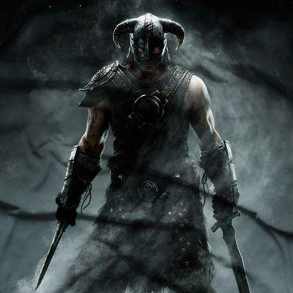 Produktbild Skyrim - Dragonborn T-shirt svart