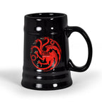 Produktbild Game of Thrones - House Targaryen svart krus
