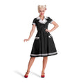 Produktbild Rockabilly Seafarer Klänning svart