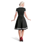 Produktbild Rockabilly Seafarer Klänning svart