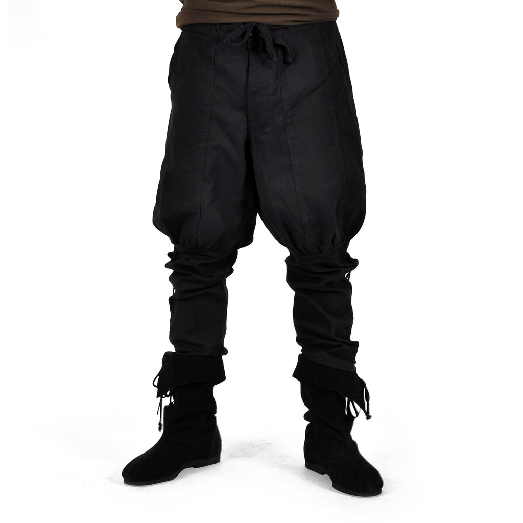Product image Magnus Medieval Trousers with Lower Leg Lacing black