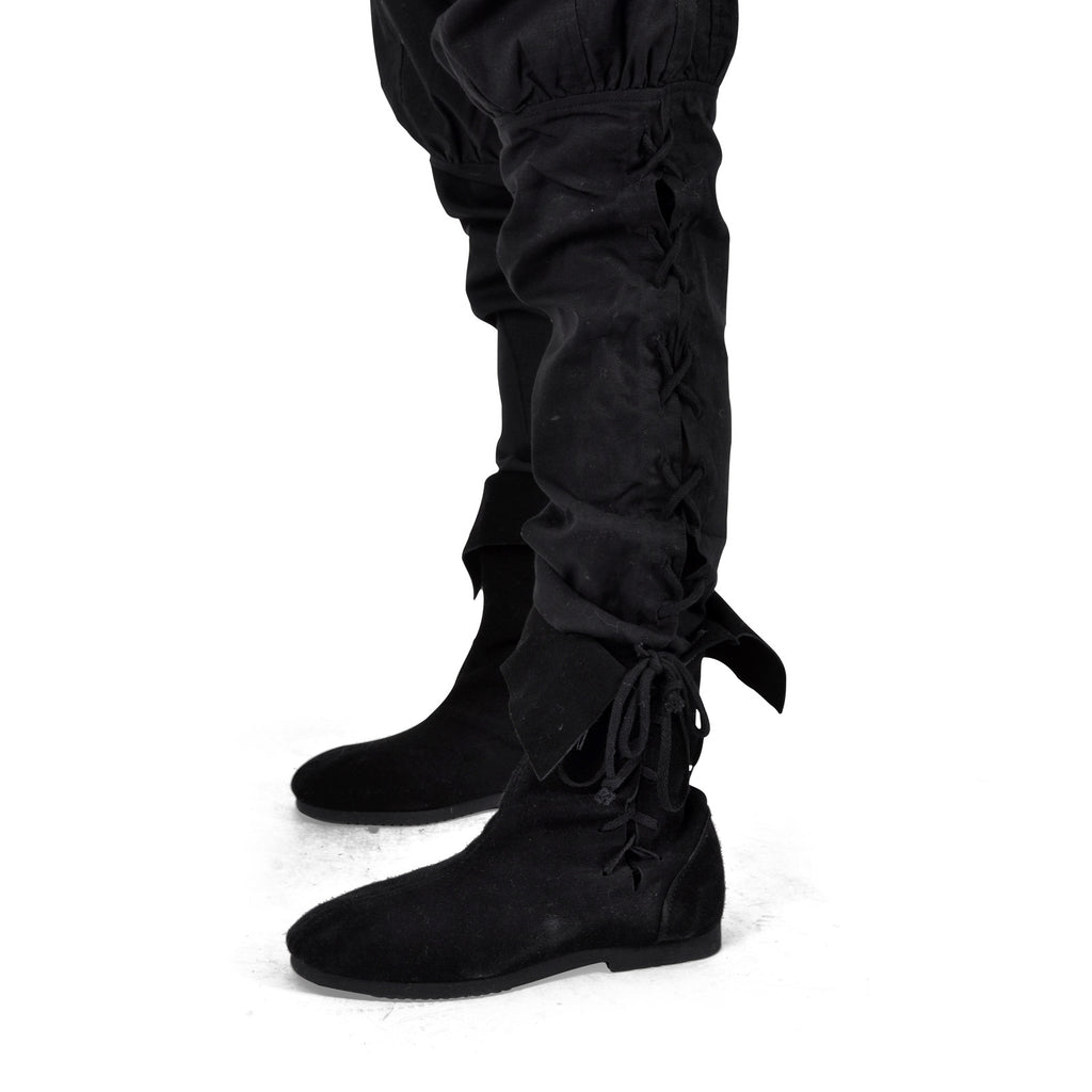 Product image Magnus Medieval Trousers with Lower Leg Lacing black