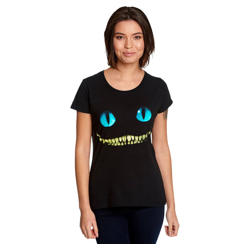 Produktbild Alice i Underlandet - Smiling Cat T-shirt Dam
