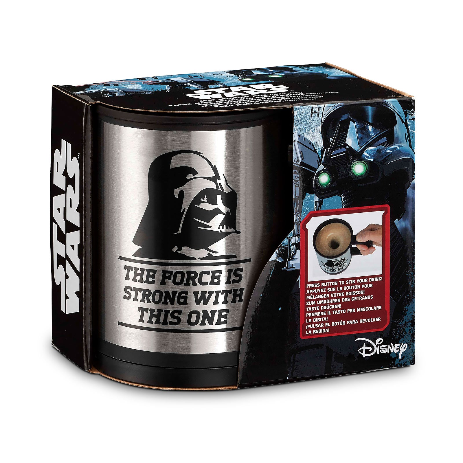 Produktbild Star Wars - Vader Termosmugg med omrörningsfunktion