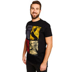 Produktbild Game of Thrones - Vapensköldar distressed T-shirt svart