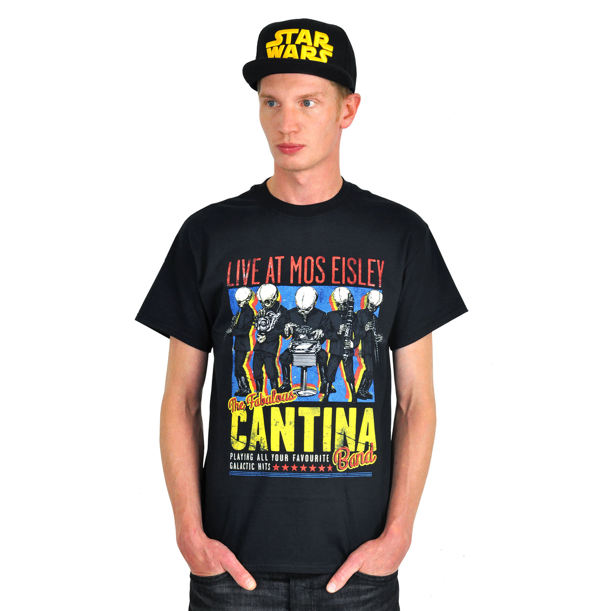 Produktbild Cantina Band T-shirt svart
