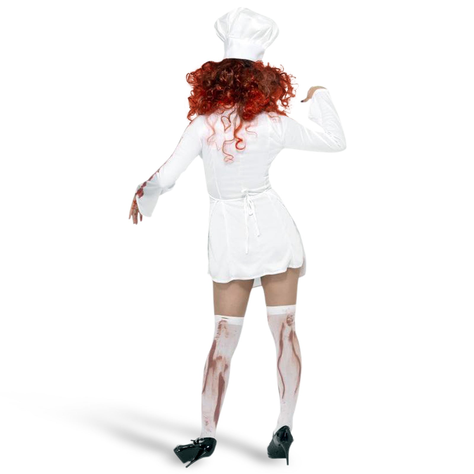 Produktbild Zombie Kock Kostym för Damer