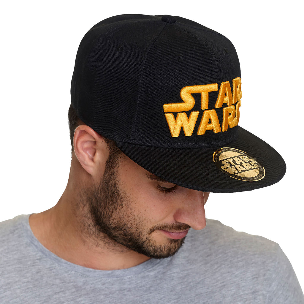 Produktbild Star Wars - Snapback-keps med guldfärgad logotyp