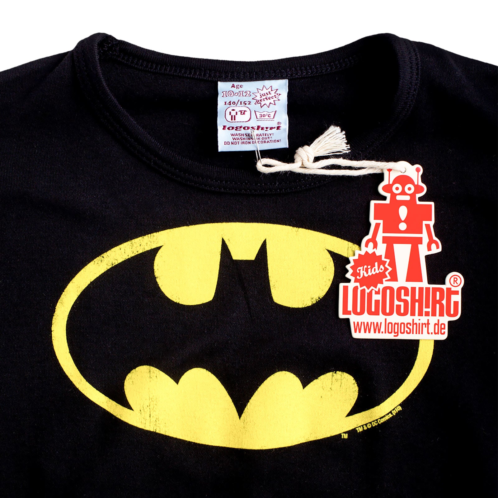Produktbild Batman - Logotyp T-shirt för barn svart