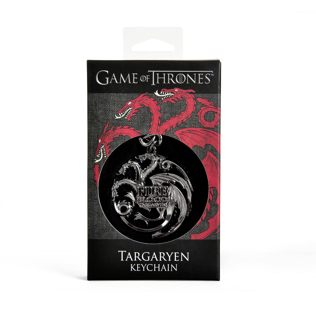 Produktbild Game of Thrones - Targaryen-emblem nyckelring