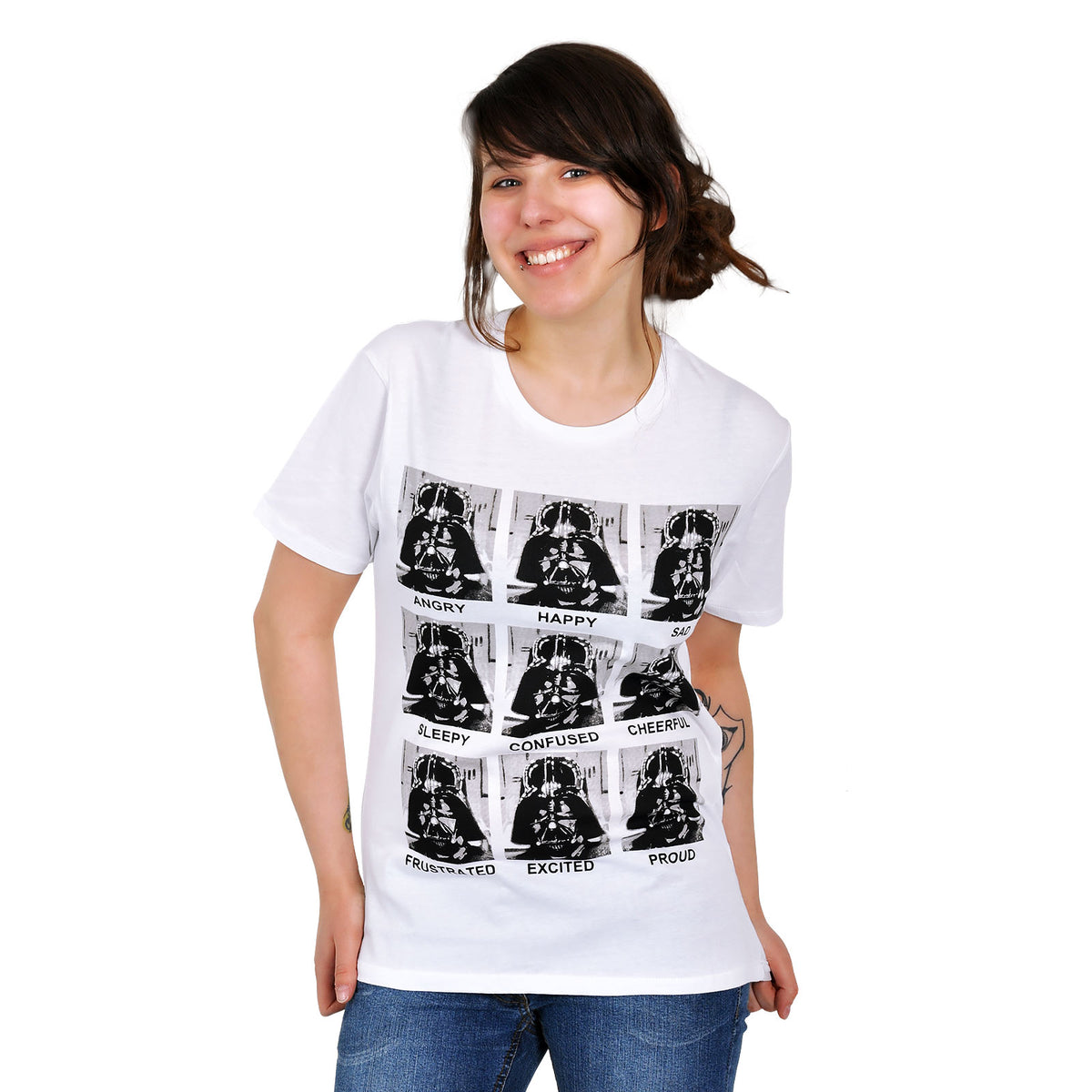 Produktbild Star Wars - Darth Vader Multiface T-shirt vit