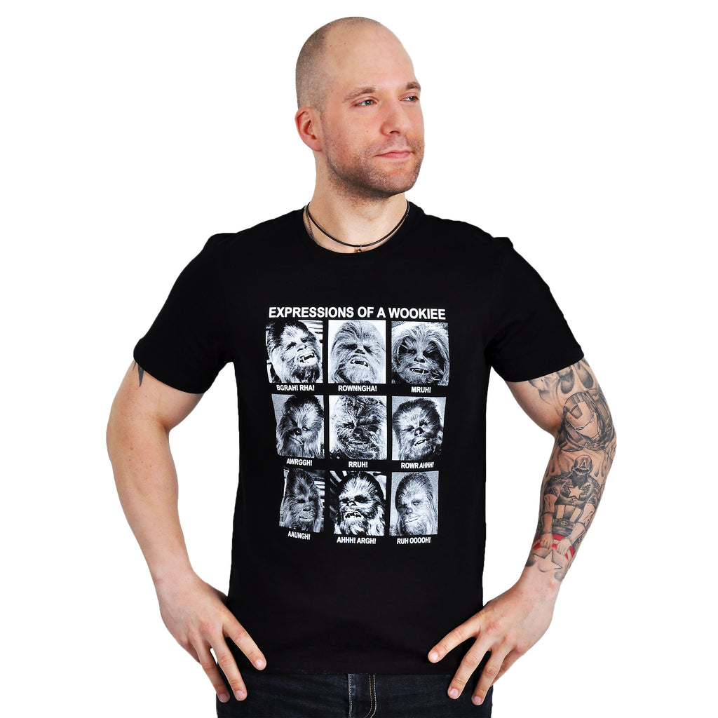 Produktbild Star Wars - Wookiee Uttryck T-shirt svart