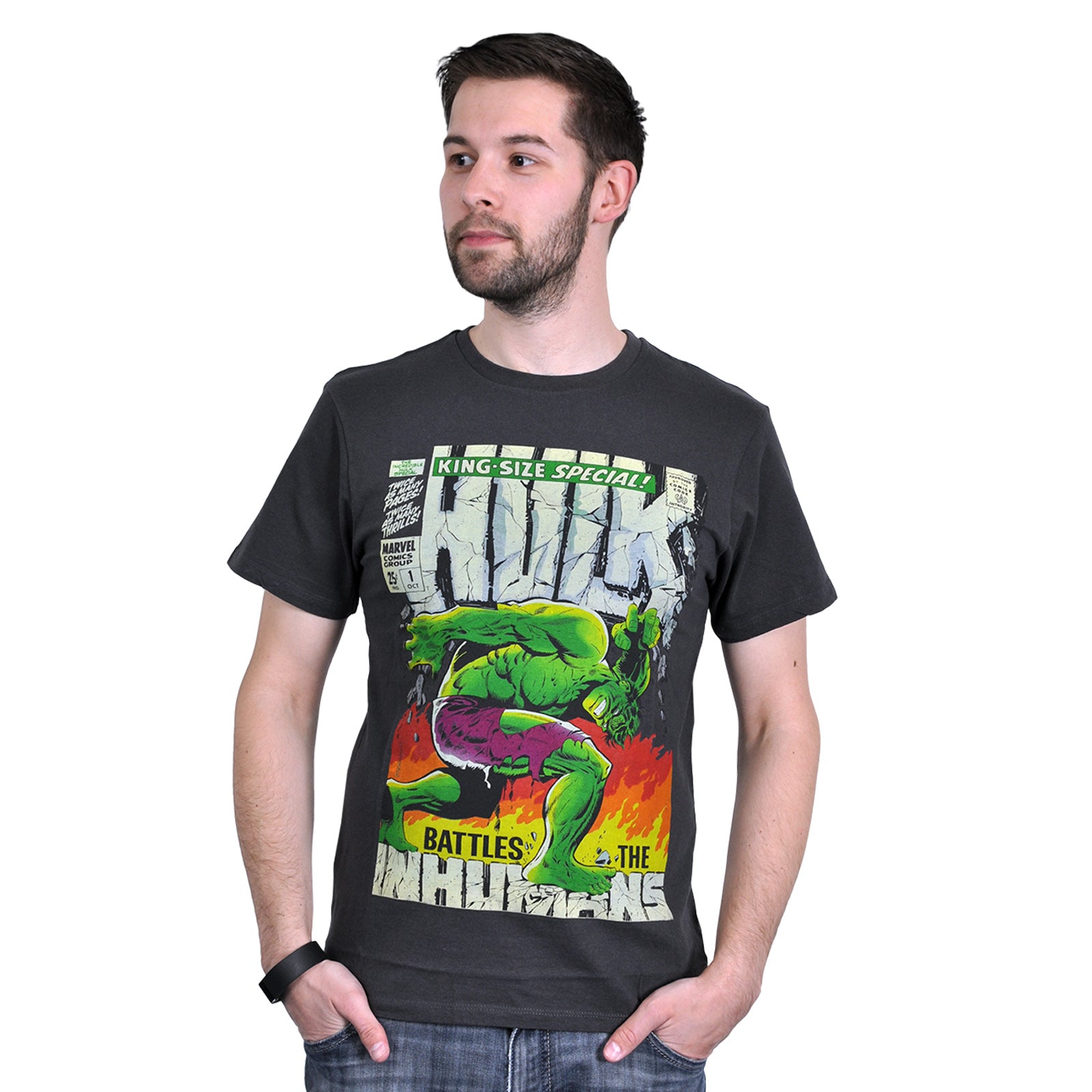 Product image Hulk - Marvel Poster T-Shirt Grey
