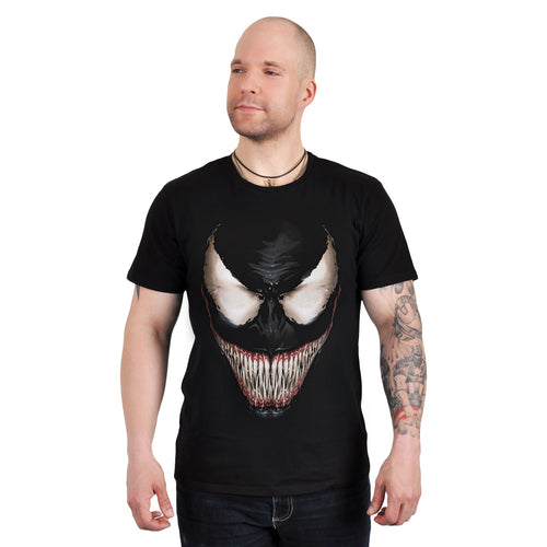 Produktbild Spider-Man - Venom Smile T-shirt svart