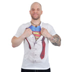 Produktbild Superman - Clark Kent T-shirt vit