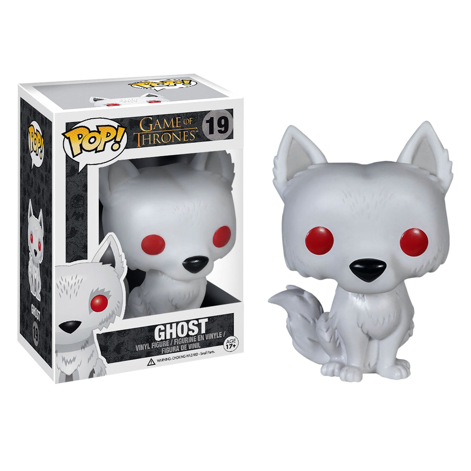Produktbild Game of Thrones - Ghost Mini-figur