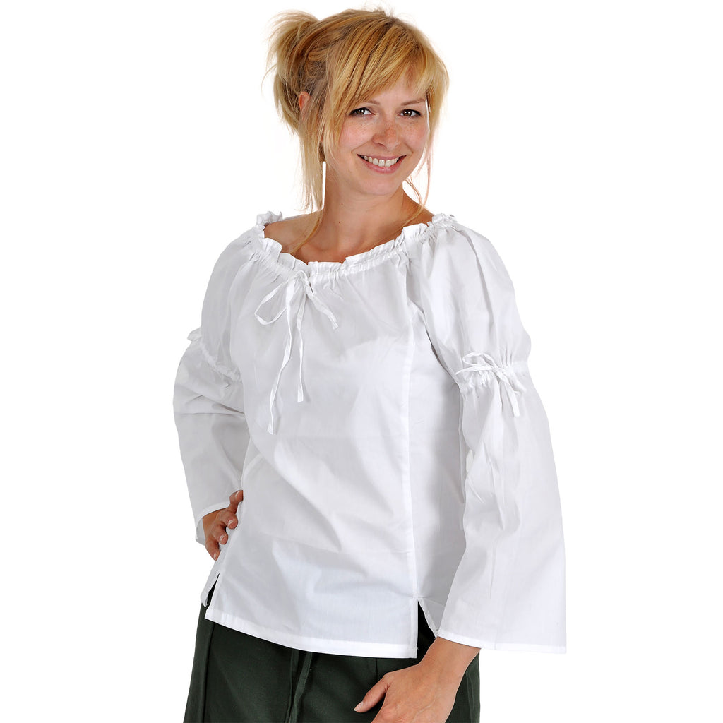 Produktbild Medeltida blus dam vit