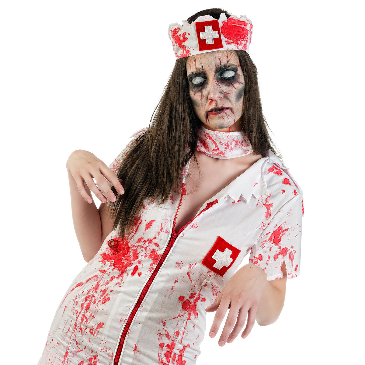 Produktbild Zombie sjuksköterska - skräckkostym