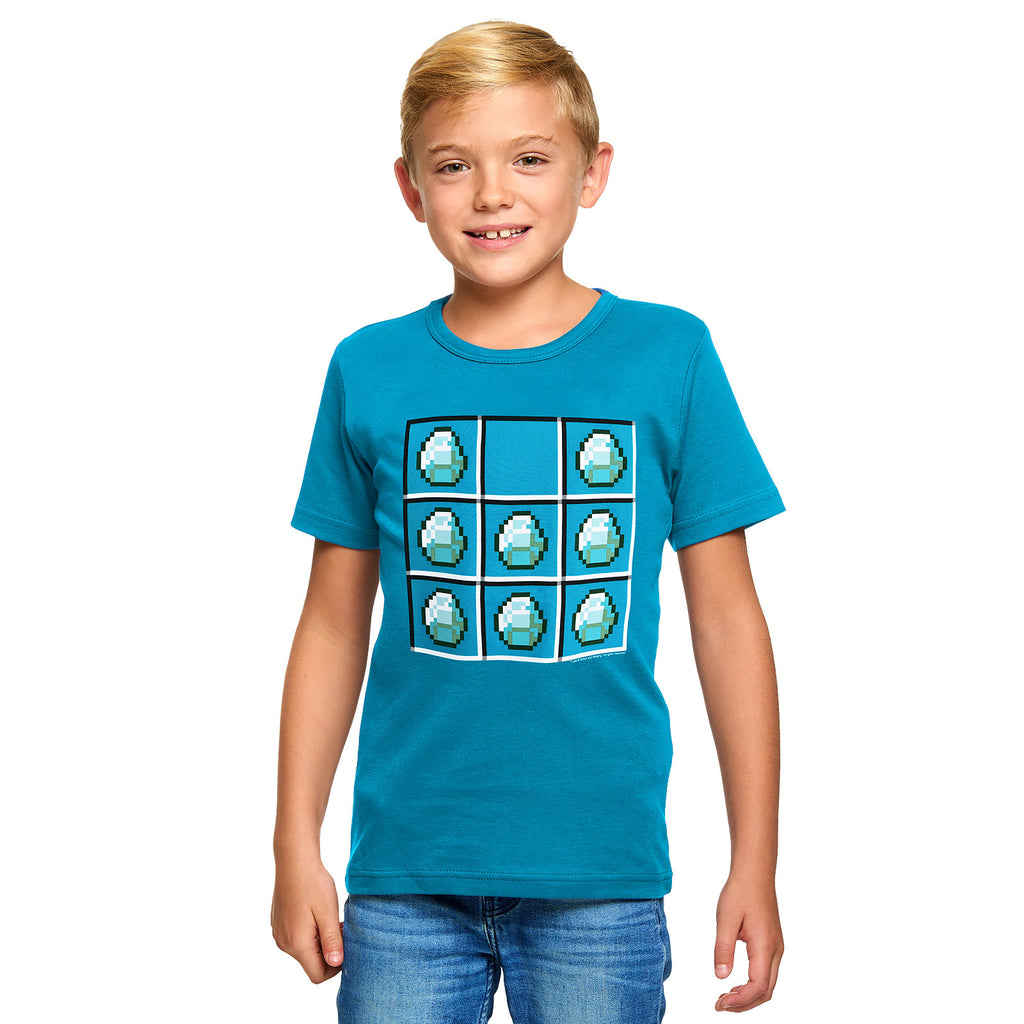 Produktbild Minecraft - Diamant Barn T-Shirt