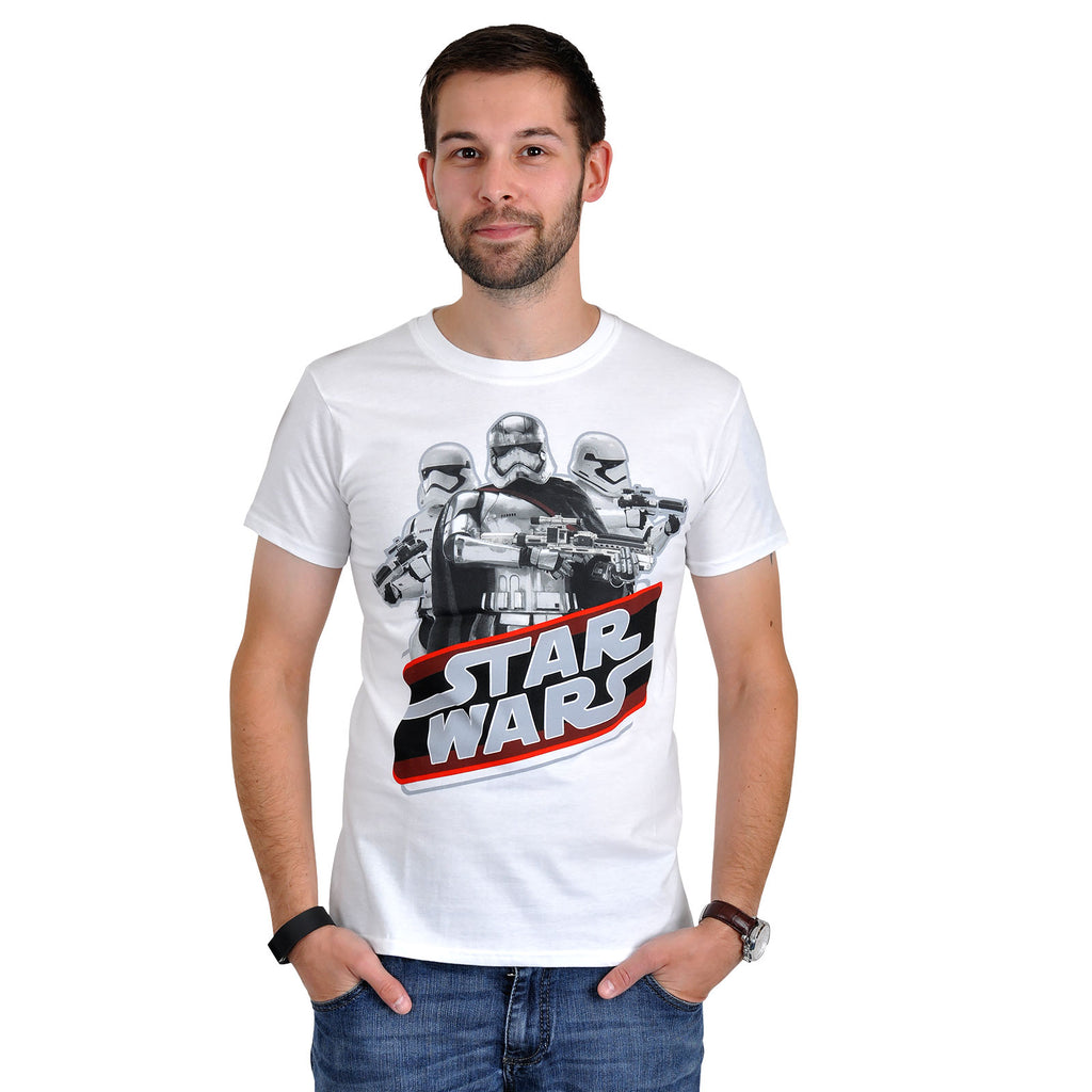 Produktbild Star Wars - Retro Phasma T-shirt vit