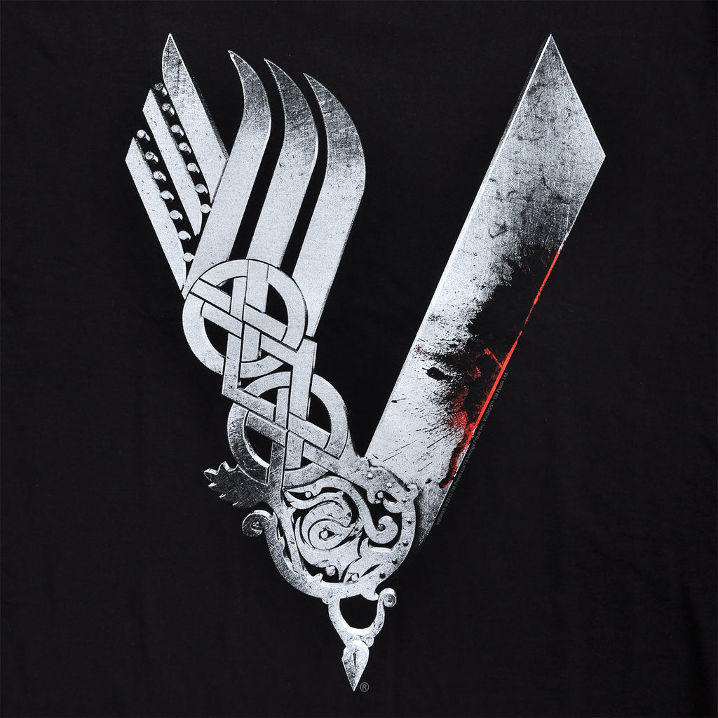 Produktbild Vikings - Logo T-Shirt svart