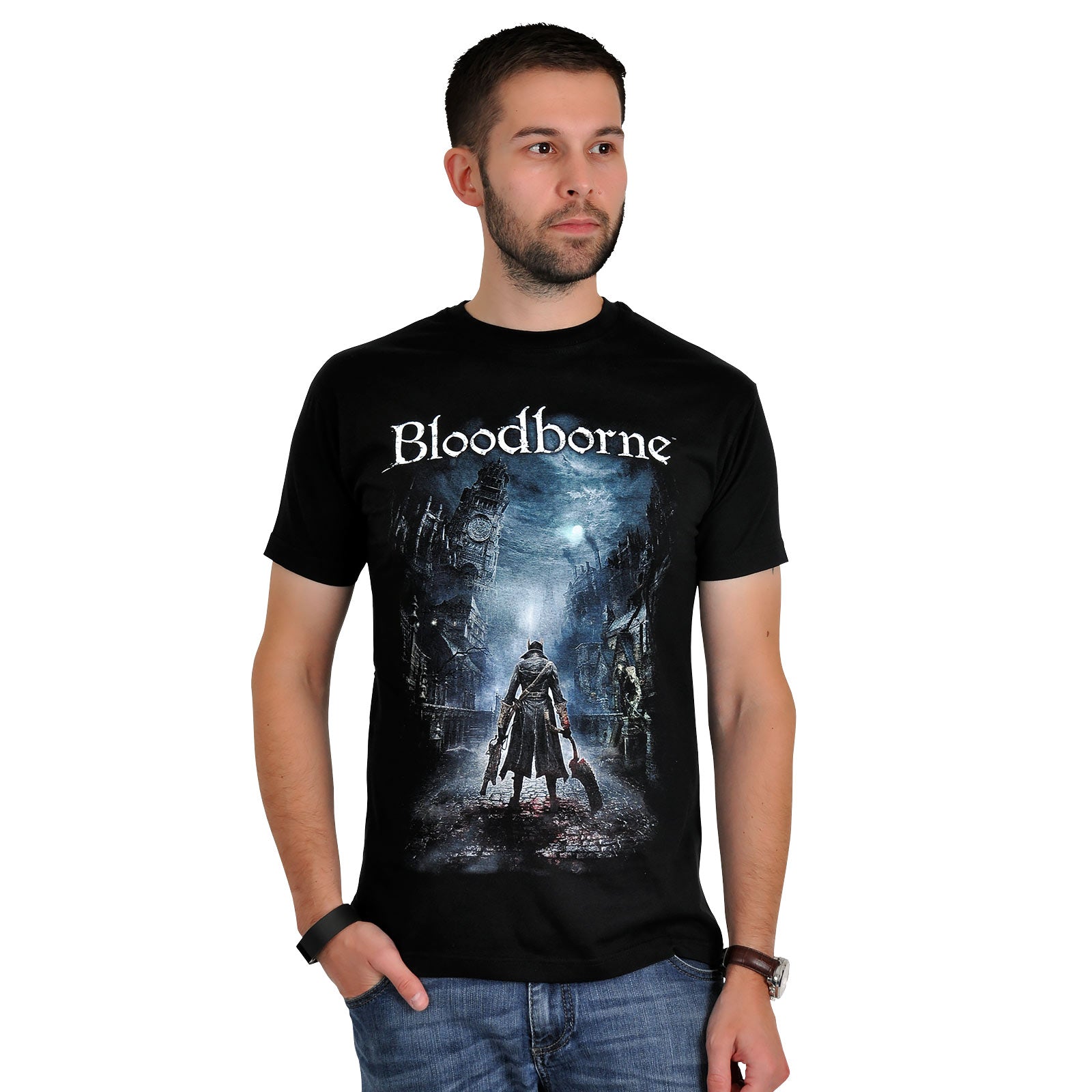 Produktbild Bloodborne - Night Street T-shirt svart