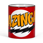 Produktbild Big Bang Theory - Bazinga Full Size Mugg röd