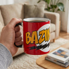 Produktbild Big Bang Theory - Bazinga Full Size Mugg röd