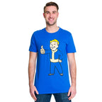 Produktbild Fallout 4 - Vault Boy T-shirt blå