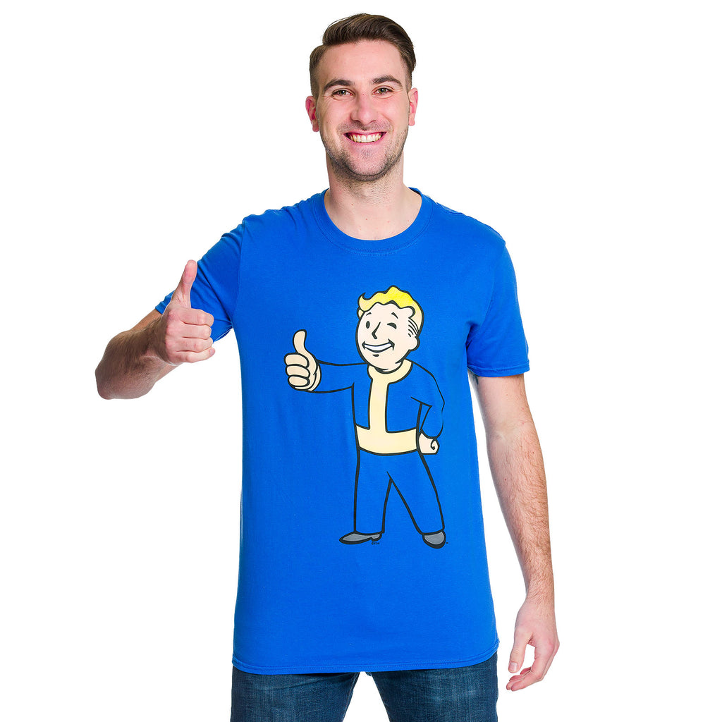 Produktbild Fallout 4 - Vault Boy T-shirt blå