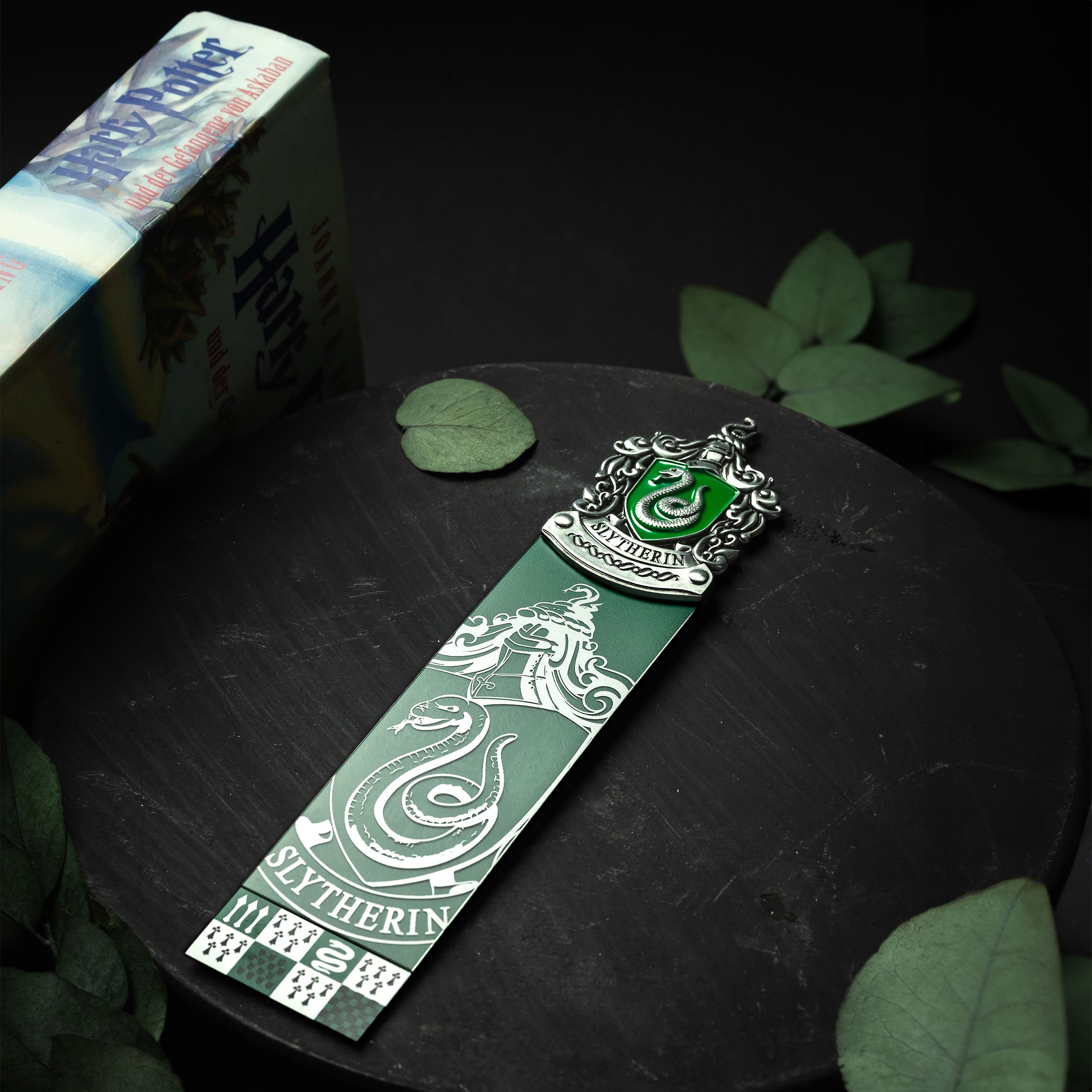 Produktbild Harry Potter - Slytherin Bokmärke Grön